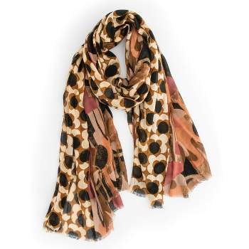 Aventura Clothing Women's Abstract Patchwork Scarf