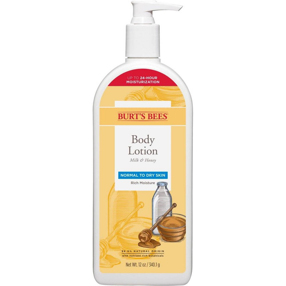 UPC 792850006645 product image for Burt's Bees Milk and Honey Body Lotion - 12oz | upcitemdb.com