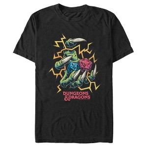Men's Dungeons & Dragons Monster Claw Dice Roll T-Shirt - 1 of 4