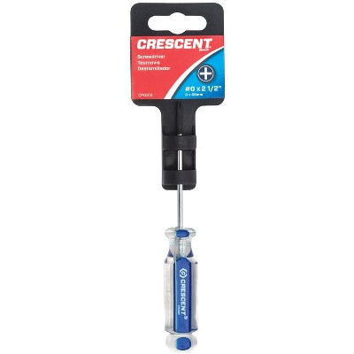 Crescent #0 X 2-1/2 in. L Phillips Screwdriver 1 pc