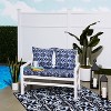 Vera Bradley Outdoor Patio Bench Cushions - 2 of 4