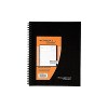 Cambridge 1-Subject Professional Notebooks 8.88" x 11" Wide Ruled 80 Sheets Black (06132) - 2 of 4