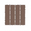KTMBDW Plastic Interlocking Deck Tiles, 44 pcs 12"x12" Waterproof Outdoor Flooring All Weather Use, Floor Tiles for Poolside Balcony Backyard - 3 of 4