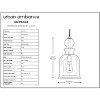Urban Ambiance Luxury Modern Farmhouse Farmhouse Pendant Light,  16-1/2" x 9",  Olde Bronze Finish, UHP3045 - 4 of 4