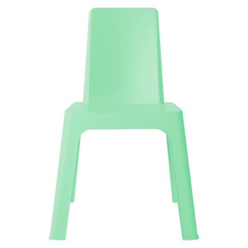 Julieta Square Kids Patio Chair Mint Resol