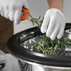 VEVOR Leaf Bowl Trimmer, 19'' Trimmer Bowl, Manual Bud Trimmer with Stainless-Steel Blades for Twisted Spin Cut, Clear Visibility Dome, Silver - 2 of 4