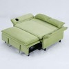 Sapphtopaz 65.74" Couches for Living Room with Adjustable Arm&Back 2-Seat Convertible Sofa Bed with Pull-Out Bed Cloud Couch for Living Room - 4 of 4