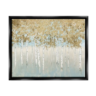 Stupell Industries Abstract Gold Tree Landscape Painting