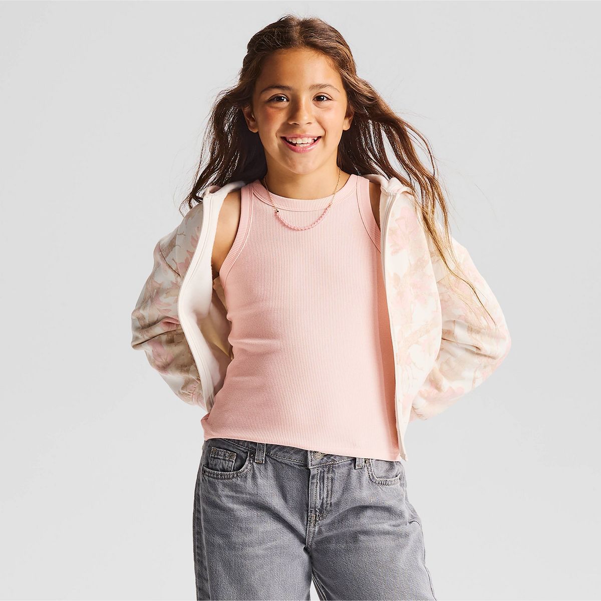 Girls' Ribbed Fitted Tank Top - Cat & Jack™ - thumbnail 10