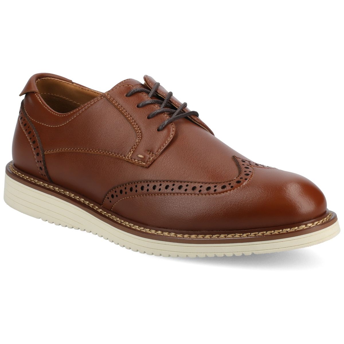 Vance Mens Lorenzo Wingtip Hybrid Casual Dress Shoe - thumbnail 10