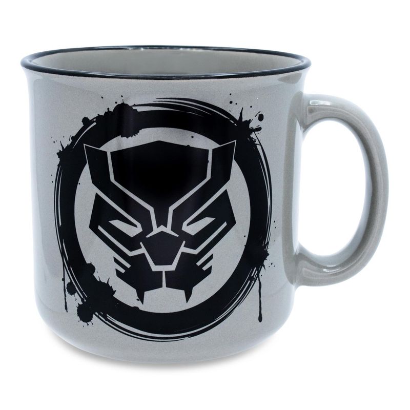 Silver Buffalo Marvel Comics Black Panther Ceramic Mug | Holds 20 Ounces, 1 of 7