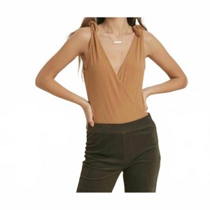 Women's Anna Shoulder Tie Bodysuit - WISHLIST - 1 of 4
