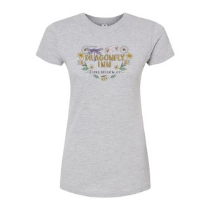 Women's - Gilmore Girls - Dragonfly Inn Fitted Graphic T-Shirt - 1 of 2