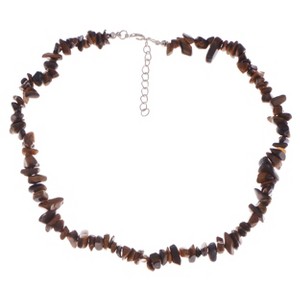 Natural Stone Irregular Gemstone Beaded Choker Necklace for Women Bohemian Crystal Jewelry - 1 of 4