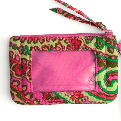 Vera Bradley Women's Outlet Cotton Zip ID Lanyard