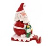 6.5 Inch Claydough Stocking Holder Presents Holiday Candy Canes Stocking Holders - 2 of 2