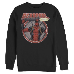 Men's Marvel Deadpool Chump Sweatshirt - 1 of 3
