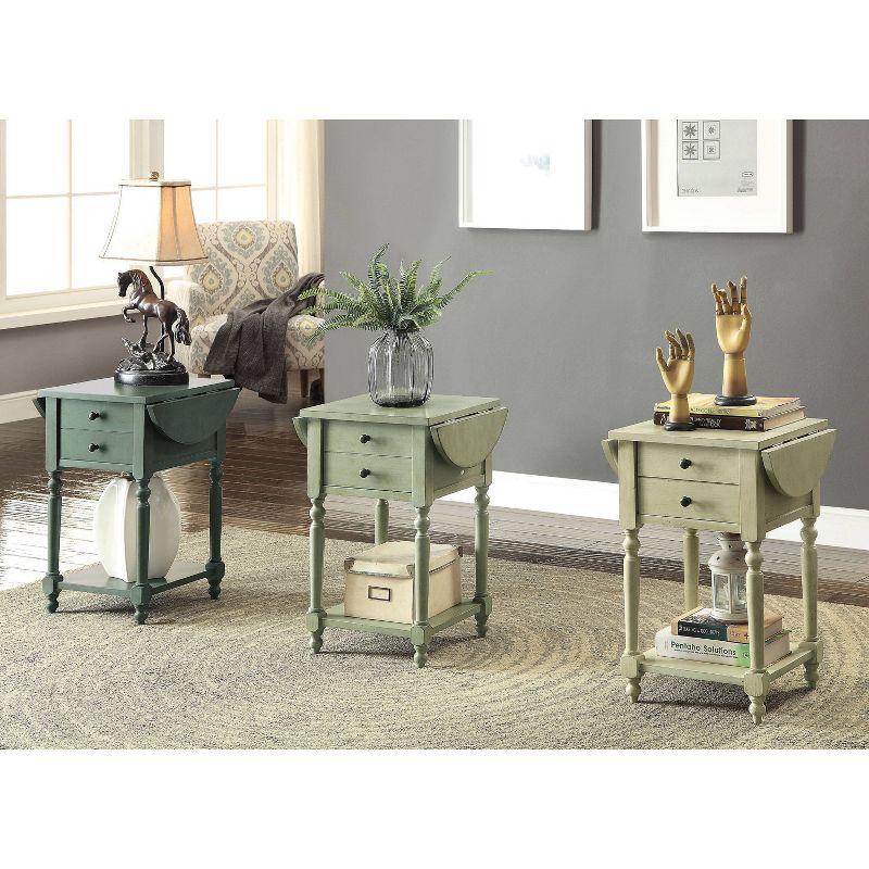 Amaxa Double Drawer Side Table - HOMES: Inside + Out, 4 of 7