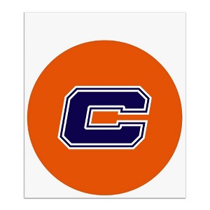 Carroll University Secondary Logo Automotive Car Window Locker Circle Bumper Sticker - 1 of 4