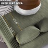Kumasinova Corduroy Cloud Sofa with Cushions, Convertible Sofa Lounge Chair, Plush Modern 4-Seat Sofa, Easy Assembly, Couches for Living Room - 4 of 4