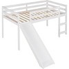 Streamdale Loft Bed with Slide, Multifunctional Design, Twin (White) - 4 of 4