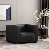 GDFStudio Minkler Contemporary Faux Leather Club Chair - 2 of 4