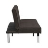 PAGED Modern Sofa Multifunctional Sofa Bed with Stainless Legs, 2-Seater Sofas for Apartment, Living Room - 4 of 4