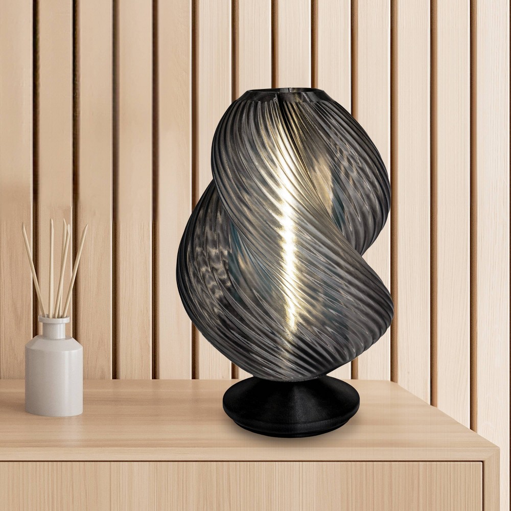 JONATHAN Y Gema 13.5" Table Lamp: Mid-Century, Dimmable LED, UL Listed, Modern Design