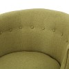 Kumasinova Modern Accent Chair with Button-Tufted Back,Club Chairs with Tapered Birch Legs,Comfy Reading Chair for Living Room,Bedroom&Office - 4 of 4