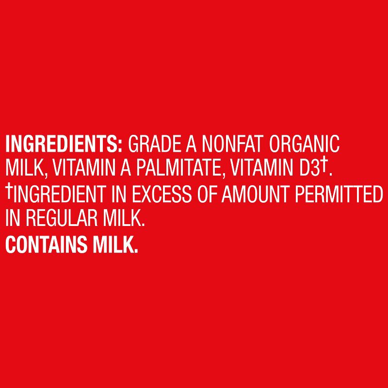 Horizon Organic Nonfat High Vitamin D Milk - 0.5gal, 5 of 10