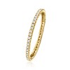 Pure Collection by Ross-Simons 0.25 ct. t.w. Diamond Eternity Band in 14kt Yellow Gold - 2 of 4