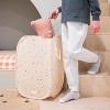 3 Sprouts Baby & Kids Recycled Fabric Pop-up Laundry Hamper - Terrazzo Beige - 2 of 4