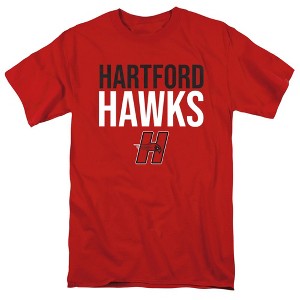 Men's University of Hartford Official Stacked T-Shirt - 1 of 4