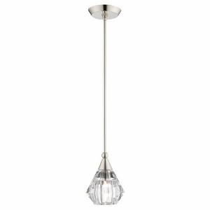 Livex Lighting Brussels 1 - Light Pendant in  Polished Nickel - 1 of 4