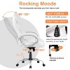FDW Office Chair Computer High Back with Armrests Lumbar Support - 3 of 4