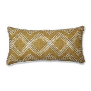 Colton Tuscan Bolster Oversize Lumbar Throw Pillow Yellow - Pillow Perfect