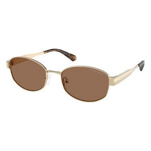 Michael Kors MONTE CARLO MK 1161 101473 Womens Oval Sunglasses Light Gold 56mm - 1 of 3