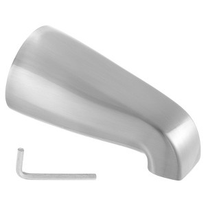 Unique Bargains Zinc Alloy Non-Diverter Slip-On Bathtub Faucet Spout - 1 of 4