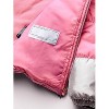 LONDON FOG Girl's Heavyweight 2-Piece Puffer Coat & Snow Bib Snowsuit Sets - 4 of 4