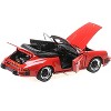 1983 Porsche 911 Carrera Cabriolet 3.2 Red 1/18 Diecast Model Car by Minichamps - image 3 of 3