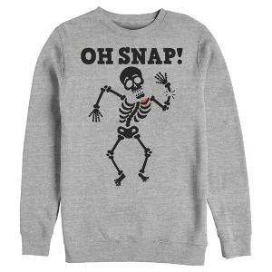 Men's Lost Gods Halloween Oh Snap Sweatshirt - 1 of 4