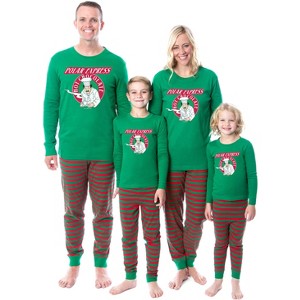The Polar Express Movie Film Hot Chocolate Tight Fit Family Pajama Set - 1 of 4