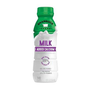 Shamrock Farms Skim Milk - 12 fl oz