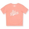 Sleep On It Girls 2-Piece Short-Sleeve Super Soft Jersey Pajama Pants Set - 2 of 4