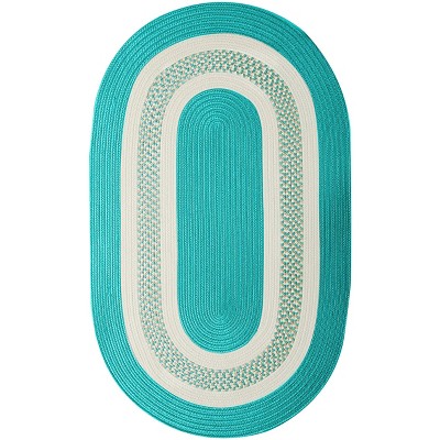 Colonial Mills Crescent R024X036 Rugs, 2' x 3', Teal Green