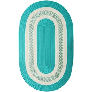 Colonial Mills Crescent R024X036 Rugs, 2' x 3', Teal Green - 1 of 4