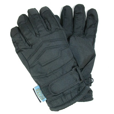 CTM Kids' 4-7 Thinsulate Lined Waterproof Winter Gloves