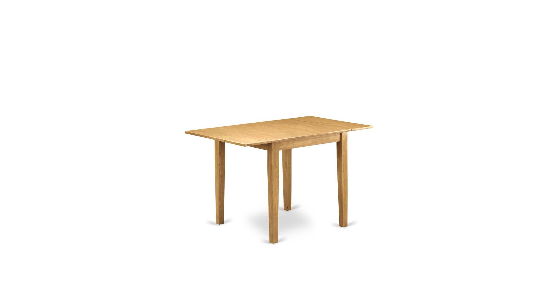 East West Furniture, Dining Table Oak, NDT-OAK-T