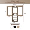 APRILSOUL  Wood Modular Closet System Unit-Customizable Wall Mounted Walk-In Closets for Bedroom or Walk-in Closet - 2 of 4
