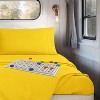 Nestl RV Queen Sheets, Super Soft 4PC Microfiber Sheet Set for Camper, Short Queen Sheets - 4 of 4